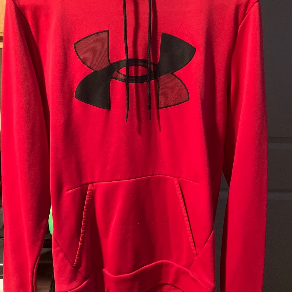 Under Armour Men’s Hoodie Sm-Red